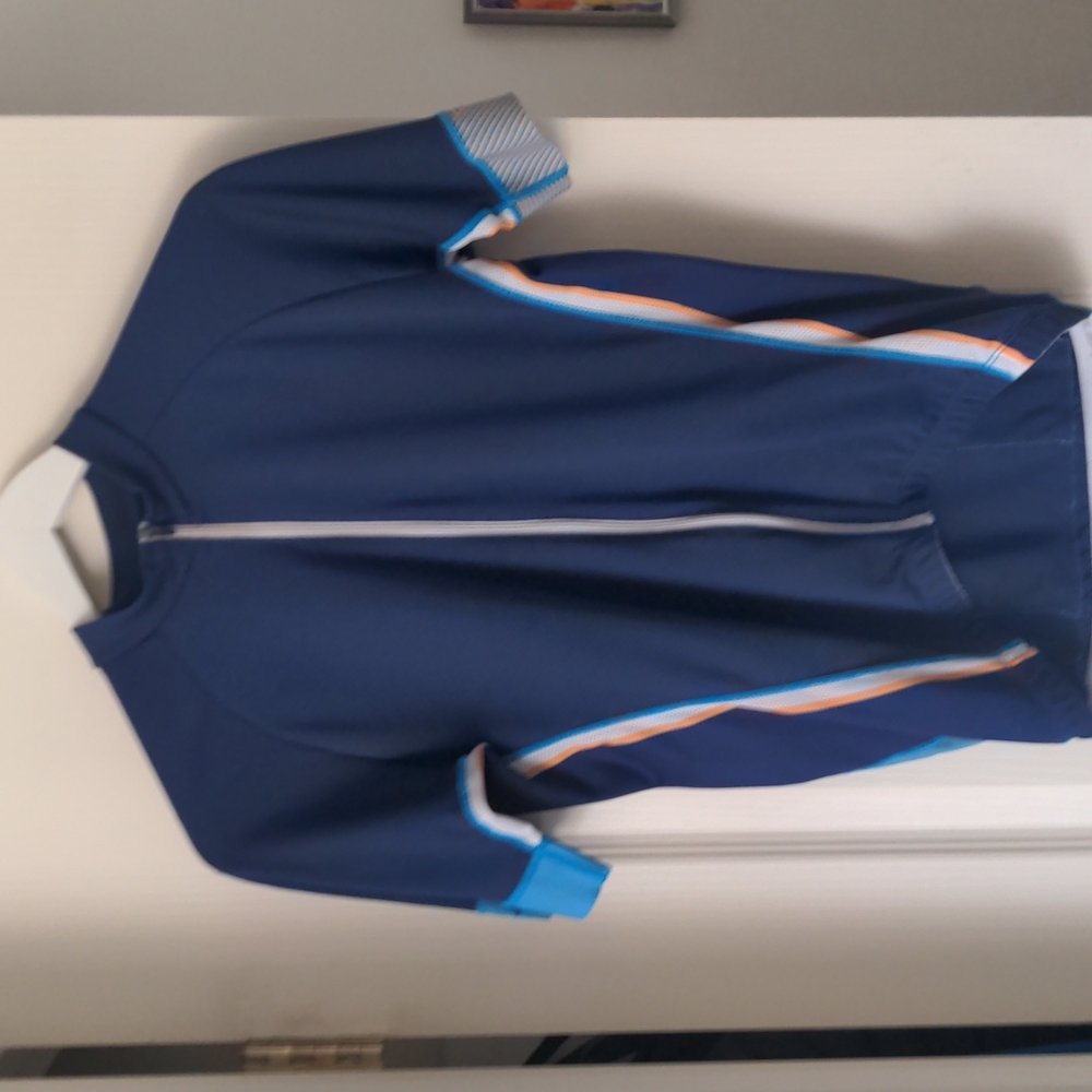 Short sleeve cycling jersey made in USA